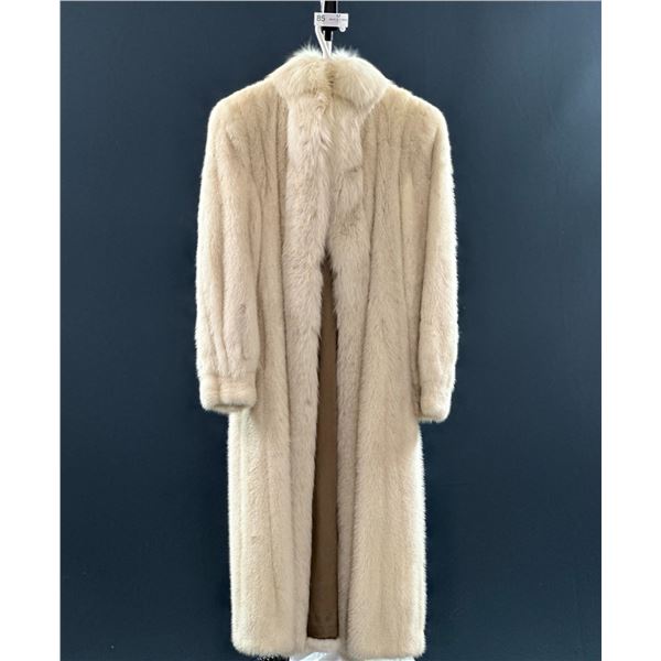 Eaton White Fur Coat