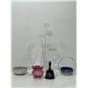 Image 1 : Assorted Glassware Decor