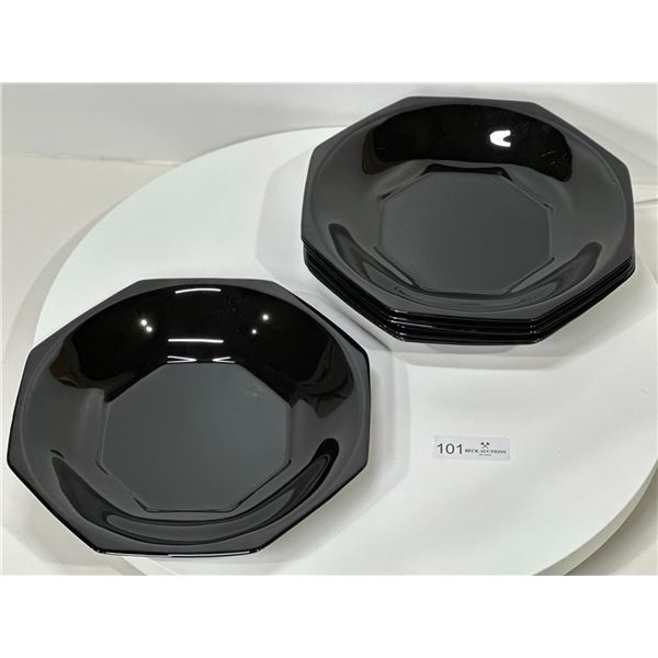 Large Glass Serving Plates