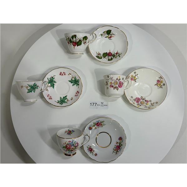 Assorted Tea-Cup and Saucer Sets