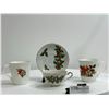 Image 1 : Assorted Christmas Themed Tea-Cups and Saucer