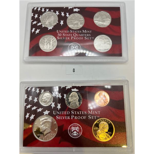 2001 United Stes Mint Silver Proof Set