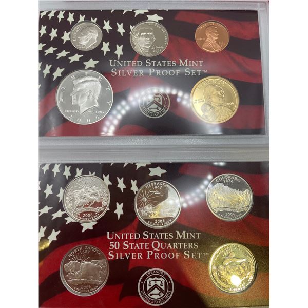 2006 United States Mint Silver Proof Set