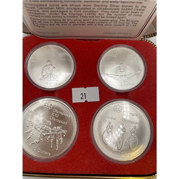 .925 1976 Olympic Set