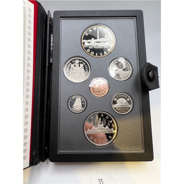 1984 Canadian Double Dollar Proof Set