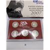 Image 1 : United States Mint Silver Quarters 2007 Proof Set