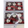 Image 1 : United States Mint Silver Quarters 2006 & 2007 Proof Set