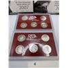 Image 2 : United States Mint Silver Quarters 2006 & 2007 Proof Set
