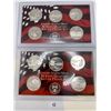 Image 1 : United States Mint Silver Quarters 2005 & 2007 Proof Set