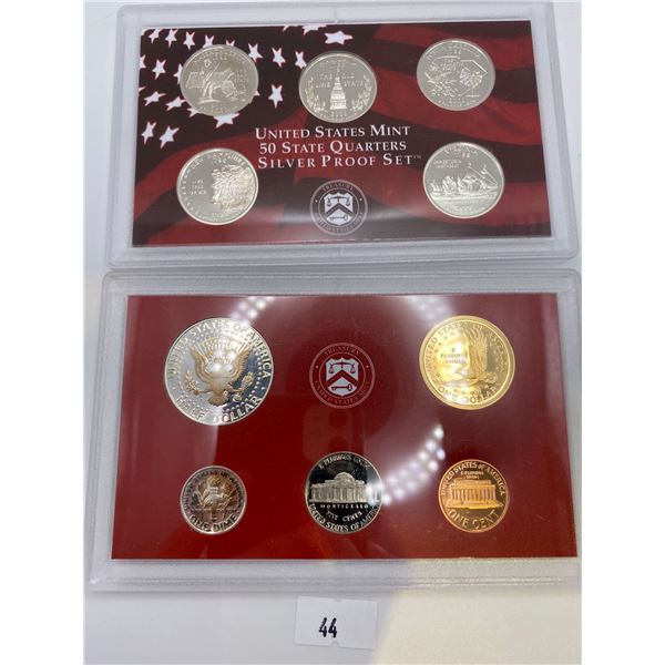 United States Mint Silver 2000 Proof Set