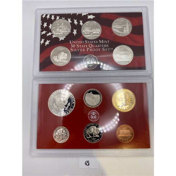 United States Mint Silver 2005 Proof Set