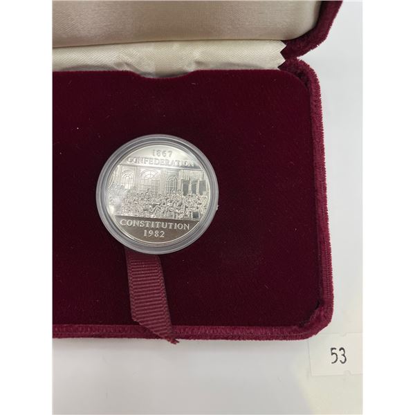 1982 Canada Constitution Commemorative Dollar