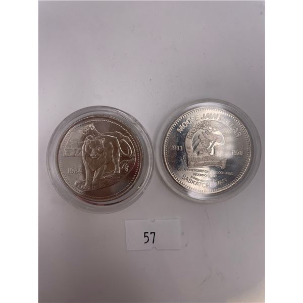 1984 and 1978 Souvenir Dollars