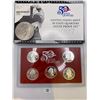 Image 2 : United State Mint Silver Quarters 2007 Proof Set & 1976 US Nickle Dollar