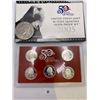 Image 2 : United State Mint Silver Quarters 2005 Proof Set & 1972 US Nickle Dollar