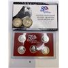 Image 2 : United State Mint Silver Quarters 2007 Proof Set & Two 1968 Nickle Half Dollars