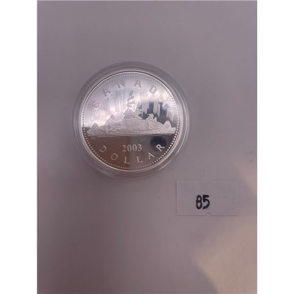 2003 Coronation Cased Proof Silver Dollar