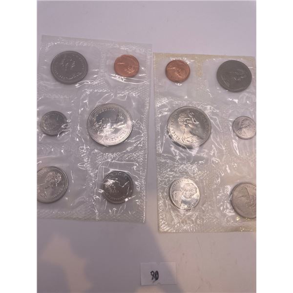 1968 & 1981 Specimen Sets