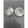 Image 1 : 1965 & 1967 Canadian Silver Dollars
