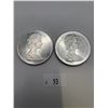 Image 2 : 1965 & 1967 Canadian Silver Dollars