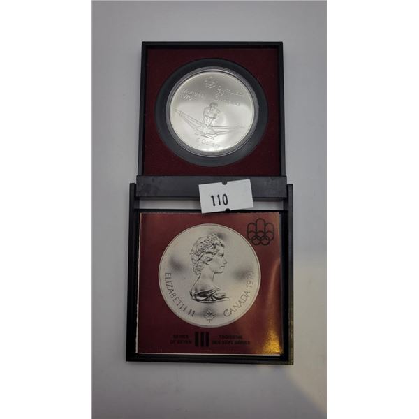 1974 Canada Silver 5 Dollar Olympic Series