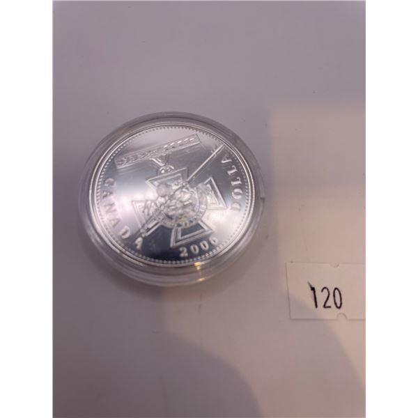 2006 $1 Canada 150th Ann.of The Victoria Cross