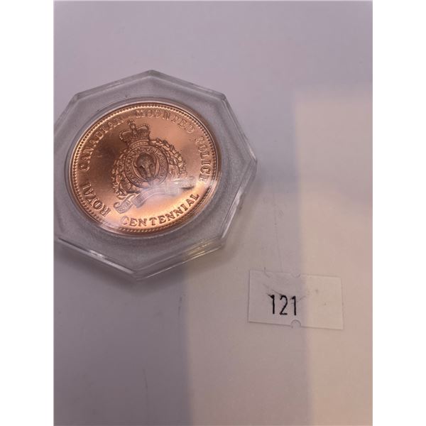 1873-1973 Royal Canadian Mounted Police 100th Anniversary medal