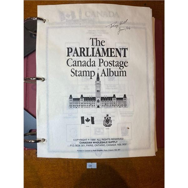Canadian Stamp Binder 1851-2009