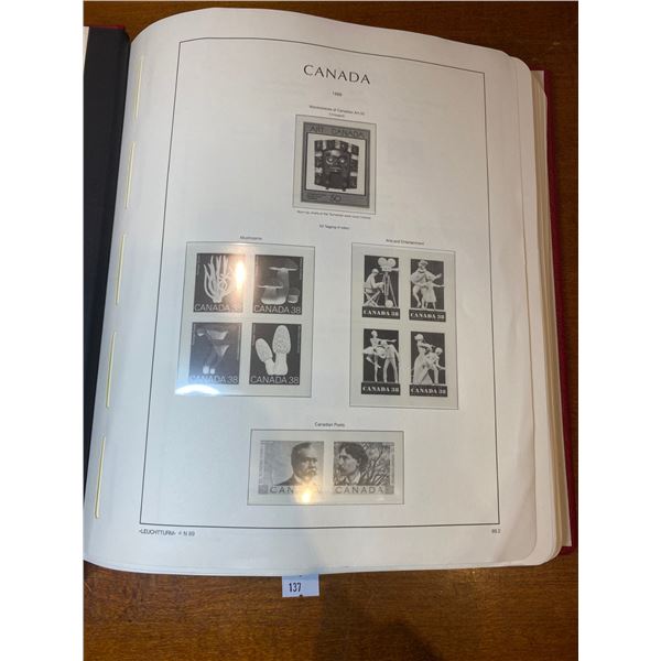 Canadian Stamp Binder
