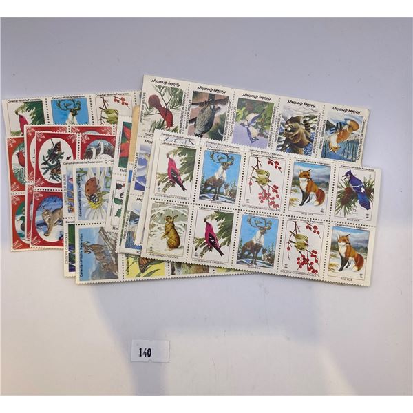 Assortment of Wilde Life Canadian Stamps