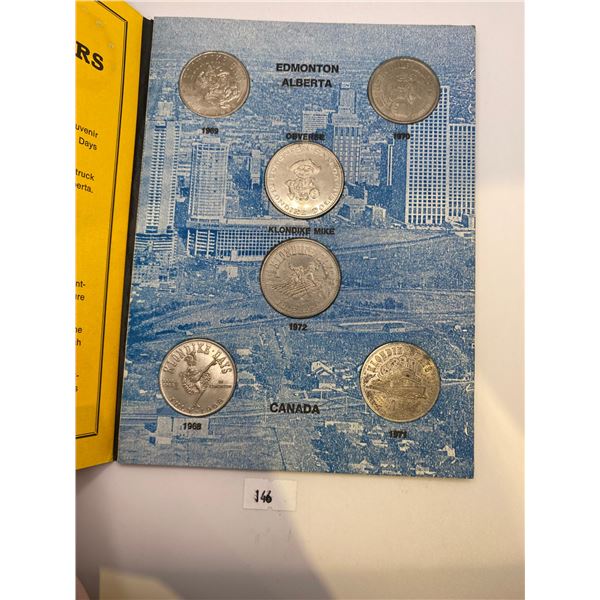 Edmonton Souvenir Dollars 1968-72