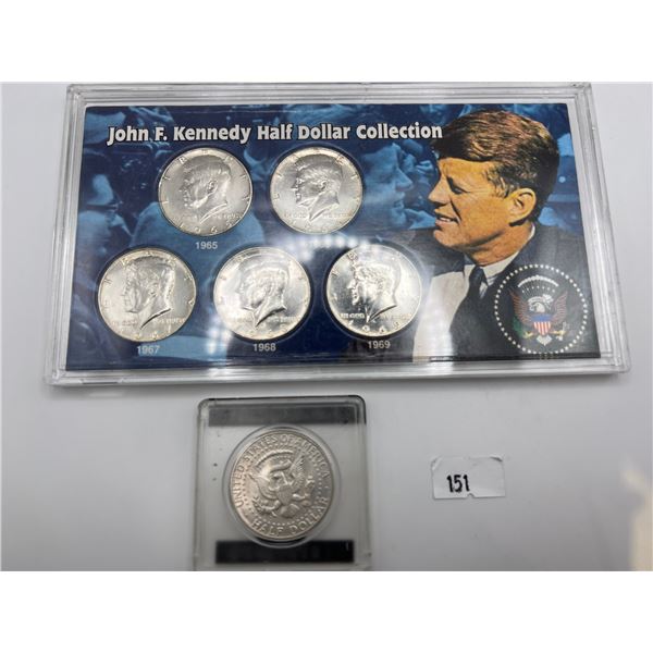 1964-1969 USA Silver Kennedy Half Dollar