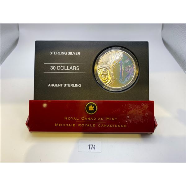 2006 $30 Canadian Achievements - Canadarm & Col Hadfield Sterling Silver