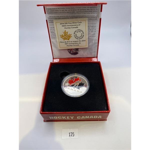 2014 $20 100th Anniversary of Hockey Canada