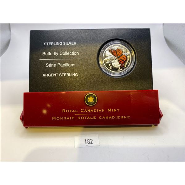 2005 Canada 50-Cent Butterfly - Monarch Sterling Silver