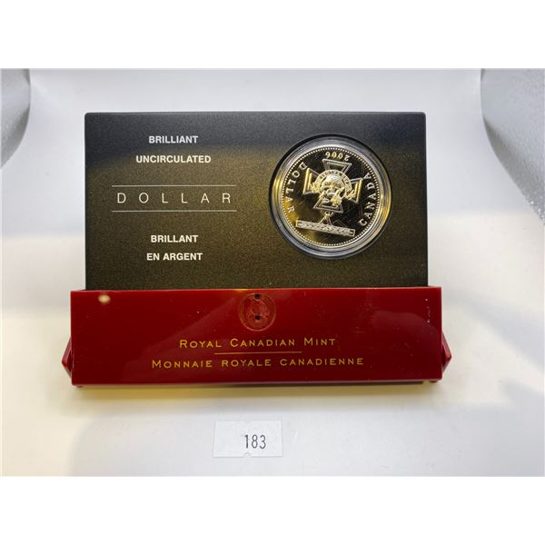 2006 Canada Victoria Cross 150th Anniversary Brilliant Uncirculated Dollar