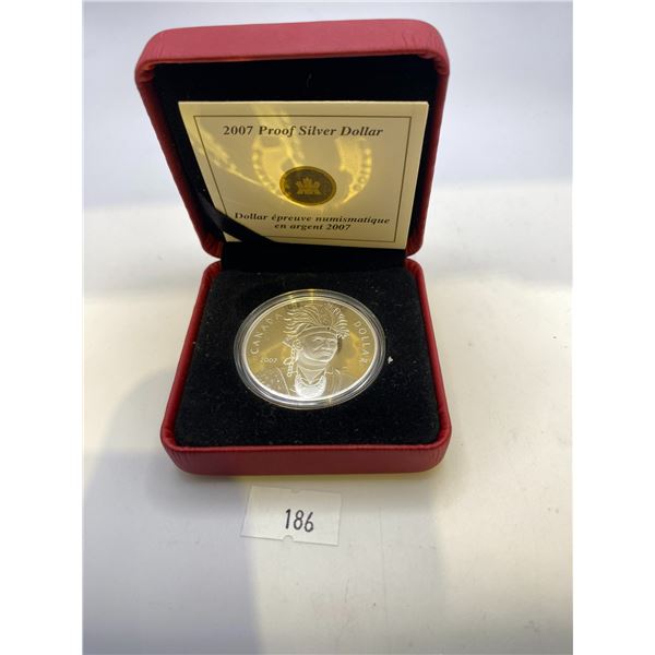 2007 Canada Brilliant Uncirculated Dollar - Joseph Brant (Thayendanegea)