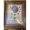 Image 2 : King George & Queen Elizabeth Framed Coin Sets with Coronation Book