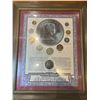 Image 3 : King George & Queen Elizabeth Framed Coin Sets with Coronation Book