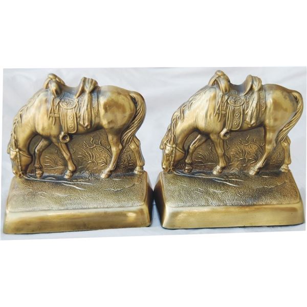 bronze 40-50's bookends