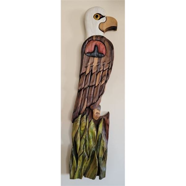 Mahood Sculptures - Hand-Carved Eagle