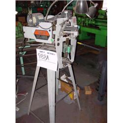 Foley Belsaw SF1000 automatic hand-saw filer with stand.