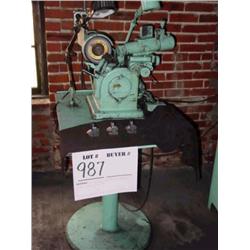 Oliver of Adrian Drill Grinder with stand  and 3 drill holders. 