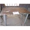 Image 1 : 36" X 60" X 1 1/4" Thick steel welding table