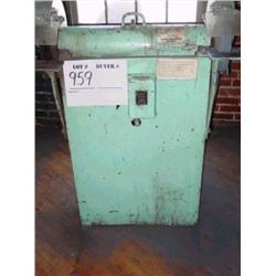 12" Grinder and wire wheel grinding machine. 