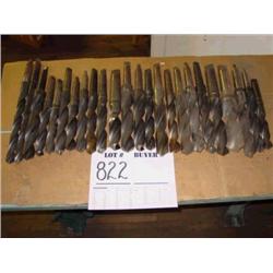 Drill Bits: One of each Size listed: