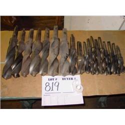 Drill Bits; one of each as listed: