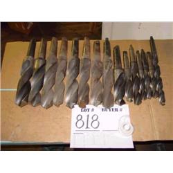 Drill Bits; one of each as listed: