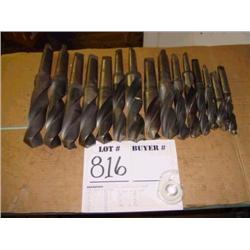 Drill Bits; one of each as listed: