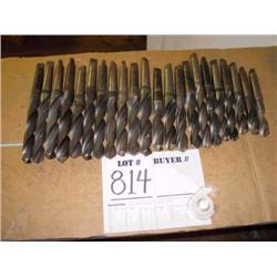 Drill Bits; one of each as listed:
